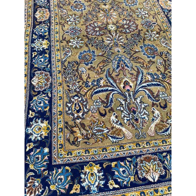 Mid-Century Kashan Rug, 1950s For Sale - Image 18 of 18
