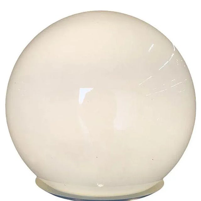 1970s Space Age Chrome Ball Table Lamp W/ Fours Lights, Attributed to Torino For Sale - Image 9 of 9