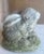 Vintage Bunny Garden Statue With Moss For Sale - Image 10 of 12