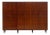 Large Mid-Century Modern Six-Door Wardrobe in Teak, 1960s For Sale