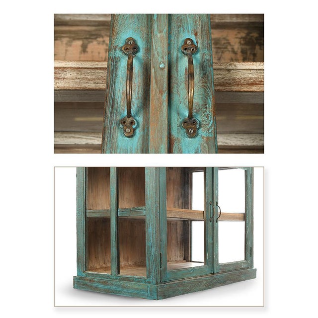 Vintage Teak Wood Dresser, 1940s For Sale - Image 4 of 8