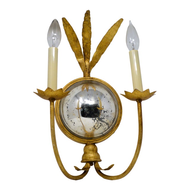 Visual Comfort Chapman & Meyers Gramercy 2 Light Wall Sconce For Sale