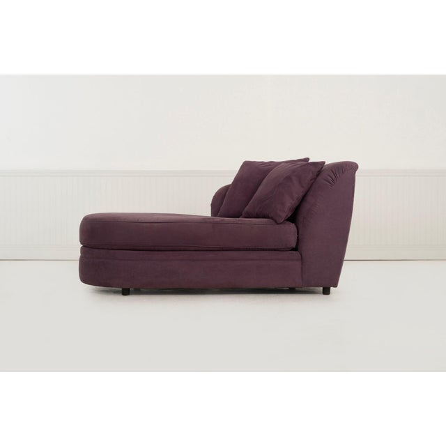 Vladimir Kagan Attributed for Design Studio Chaise Lounge 1990c. For Sale - Image 4 of 14