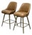 West Elm Mid Century Swivel Counter Stools, Pair For Sale