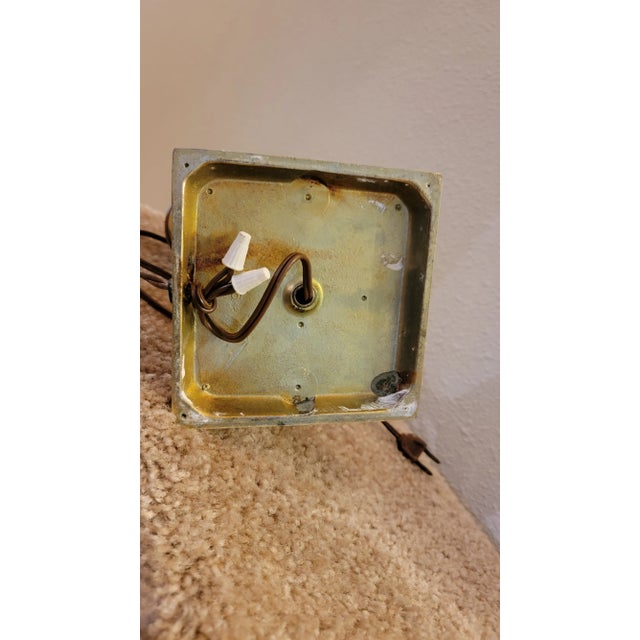 Vintage Mid-Century Stiffel Attributed Brass Powder Horn Table Lamp For Sale - Image 12 of 12