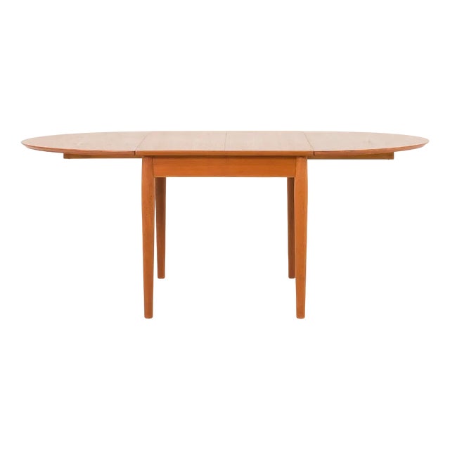 Vintage Danish Teak Extentable Table by Arne Vodder for Sibast, 1960s For Sale