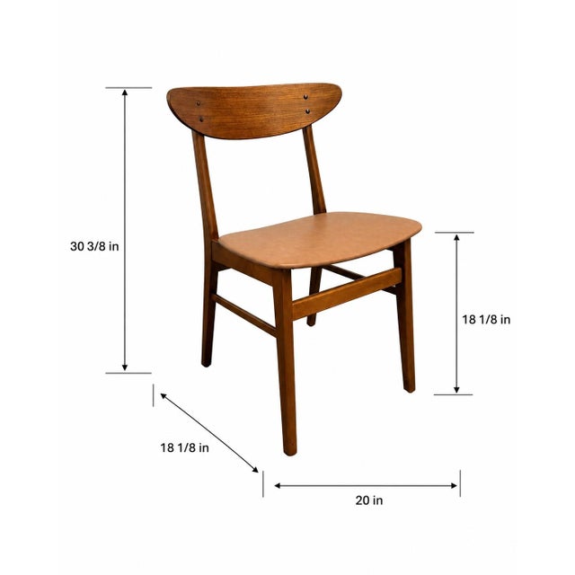 Set of 6 Vintage Danish Modern Teak Dining Chairs by Farstrup, Model 210 Thomas Harlev Design, 1960s For Sale - Image 13 of 13