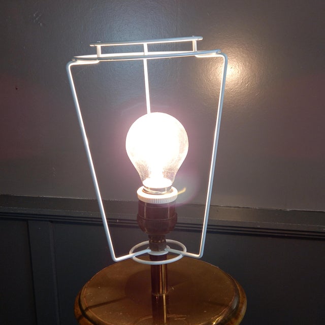 Vintage Ceramic Table Lamp, 1960s For Sale - Image 4 of 8
