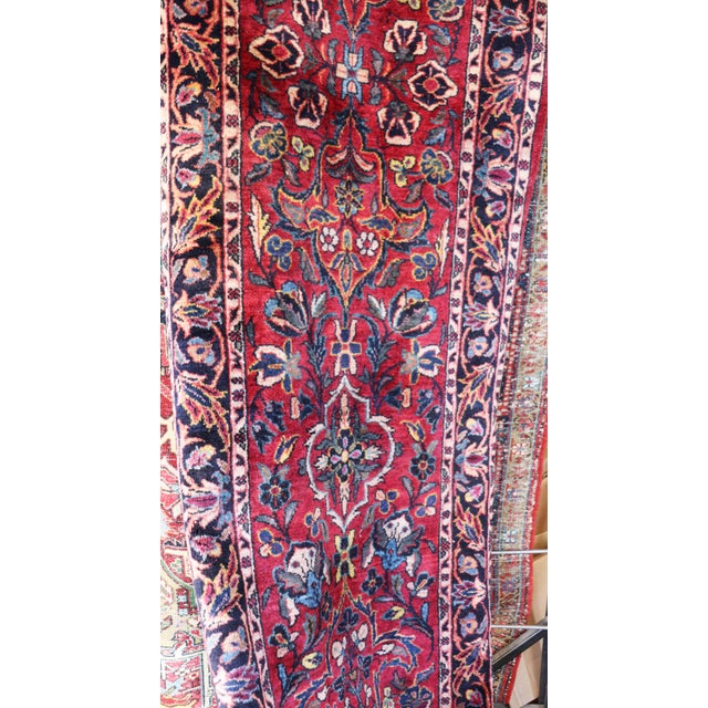 Traditional Antique Persian Lilihan Runner, 2'8" X 19' For Sale - Image 3 of 9