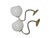 Goldenrod Art Deco Sconces, Poland, 1950s, Set of 2 For Sale - Image 8 of 12