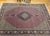 Antique Persian Tabriz Mahi Rug, Hand-Knotted Wool & Silk, Herati Geometric Pattern, Pomegranate Red & Tan, 7x10 For Sale - Image 10 of 18
