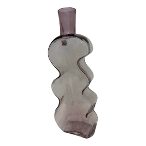 Vintage Blenko Glass Puzzle Wiggle Vase