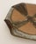 Beautiful handcrafted ceramic pottery tray. Abstract design, with shades of brown & tan. Artist signed.