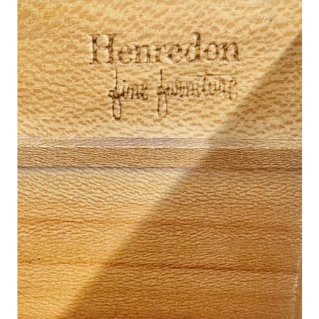 Vintage Henredon Italian Style Black High Chest For Sale - Image 10 of 10