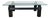 Kaiser/Newman Coffee Table W/Porcelain Insulators, Black Aluminum and Wood Base For Sale
