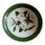 1950s Majolica Large Serving Bowl Hartman Studios of Los Angeles, California Magnolia For Sale