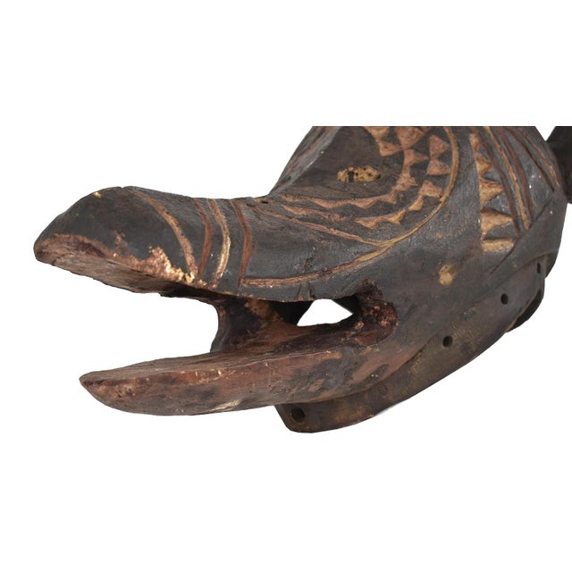Early 20th Century Bwa or Bobo Animal Mask Burkina Faso For Sale In Denver - Image 6 of 6