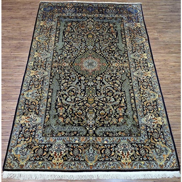 Hand-knotted Keshan Oriental rug | Condition: Very good | Material: [Material details missing] | Size: 211 x 140 cm
