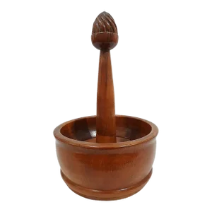 Mid 20th Century Lignum Vitae Turned Lemon Squeezer, from the Carter Burden Jr. Collection