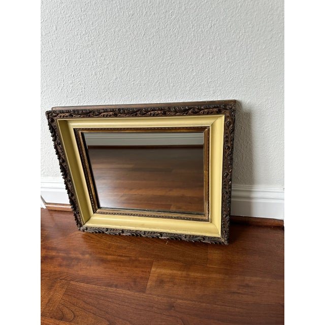 Fabulous Vintage Neoclassic Carved Wood Wall Mirror - Made in England. Dating to the Early to Mid 20th Century. Heavy,...