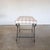 Panoplie Iron Loop Bench, Tan Gingham For Sale - Image 4 of 10