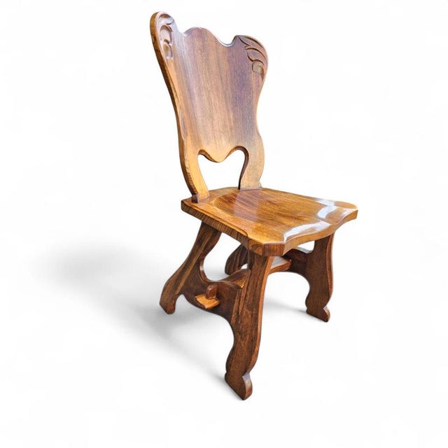 Wood Oak Dining Chairs by Oirschot Meeuwis, 1970s, Set of 8 For Sale - Image 7 of 18