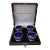 Vintage Rogers Silver Plate Salts/ Set of 4 For Sale