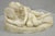 Stone Stephan Abel Sinding (1846-1922) "Lovers Couple" Alabaster Marble Sculpture For Sale - Image 7 of 18