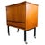 Vintage Danish Mobile Bar Cabinet in Teak, 1960s For Sale - Image 9 of 12
