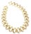 Van Cleef & Arpels 1990s Van Cleef & Arpels Large 24 Motifs Alhambra Yellow Gold Choker Necklace For Sale - Image 4 of 8