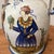 Antique Italian Hand-Painted Two Handled Bottle Vase Artist Signed Circa 1917 For Sale In Chicago - Image 6 of 12