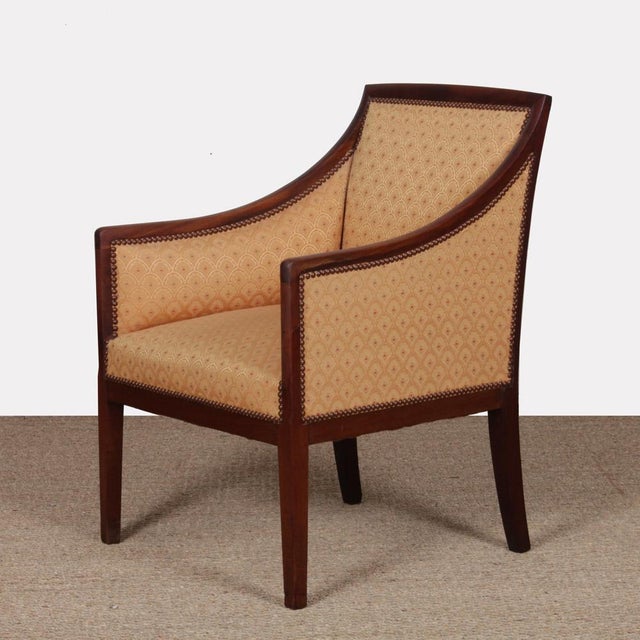 Chair in the style of Jean-Michel Frank, 1930s, in Good conditions. Designed 1920 to 1949