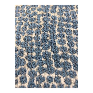 Cowtan & Tout Erica Indigo Navy Blue Animal Dots Water Stain Resistant Upholstery Fabric For Sale