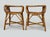 A rare pair of bamboo nightstands made in Italy in the 1960s. They perfectly represent the boho chic style.