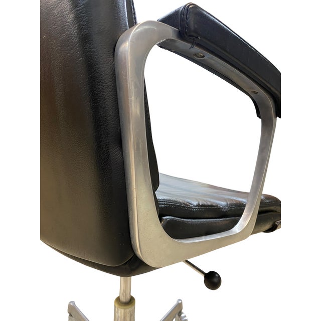 Mid-Century Space Age Confer Office Swivel Chair from Drabert Stahlmöbel Minden, 1970s For Sale - Image 9 of 12