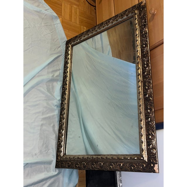 Exquisite Elegance: The Gold Gilt Wall Mirror For Sale - Image 9 of 10