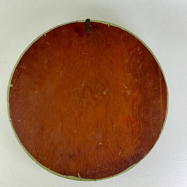 Vintage Mid 20th Century Round Ring Toss Game Board With Red Star For Sale In New York - Image 6 of 6