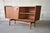 Apartment Sized Asymmetrical Mid Century Modern Styled Credenza / Media Stand / Sideboard For Sale - Image 11 of 13