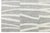 Gray 8x10 Abstract Geometric Modern Flatweave Rug - Hand-Knotted Ivory & Slate Wool For Sale - Image 8 of 10