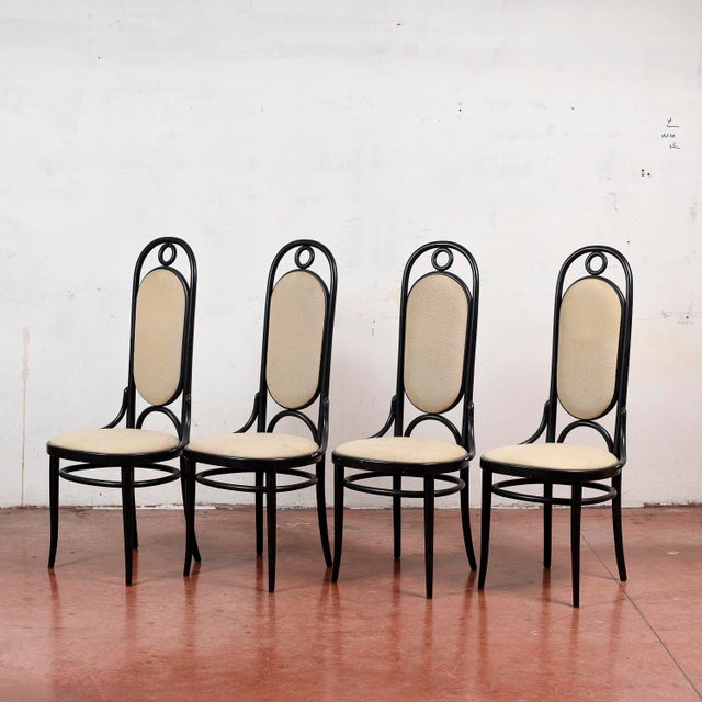 Dining Chairs by Michael Thonet for Thonet, 1986, Set of 4 For Sale - Image 3 of 9