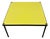 Table with Yellow Formica Top and Metal Legs from Cerutti, 1960 For Sale