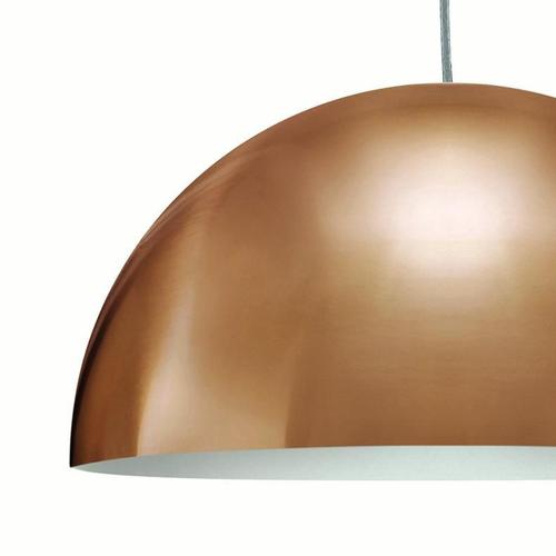 Large Gold Sonora Suspension Lamp by Vico Magistretti for Oluce For Sale - Image 3 of 5