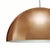 Large Gold Sonora Suspension Lamp by Vico Magistretti for Oluce For Sale - Image 3 of 5