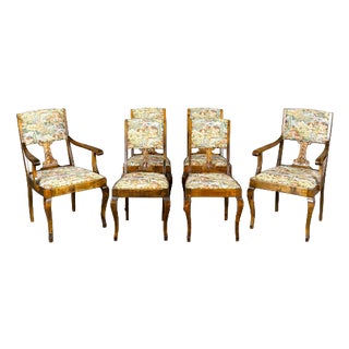Art Nouveau Chairs, Set of 6 For Sale