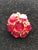Art Deco Bochic “Orient” Vintage Ruby Cocktail Ring Set In 18K Gold & Silver with Certifi For Sale - Image 3 of 15