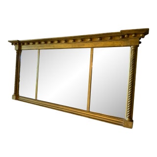Early 19th Century Federal Over Mantle Mirror For Sale