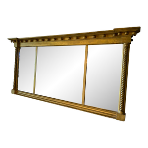 Early 19th Century Federal Over Mantle Mirror