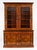 This is a beautiful antique Victorian burr walnut and marquetry inlaid bookcase or display cabinet, Circa 1880 in date....