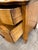 Brown Antique Victorian Tiger Oak Serpentine Dresser With Mirror For Sale - Image 8 of 11