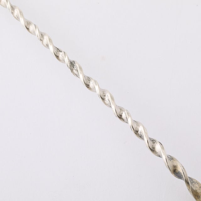 Silver Arts & Crafts Movement Sterling Silver Olive Pick & Scoop, Whiting Manufacturing For Sale - Image 8 of 9